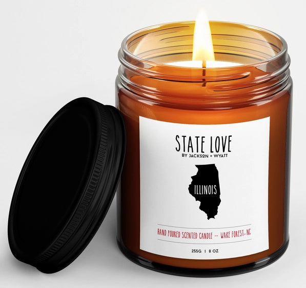 Illinois State Candle