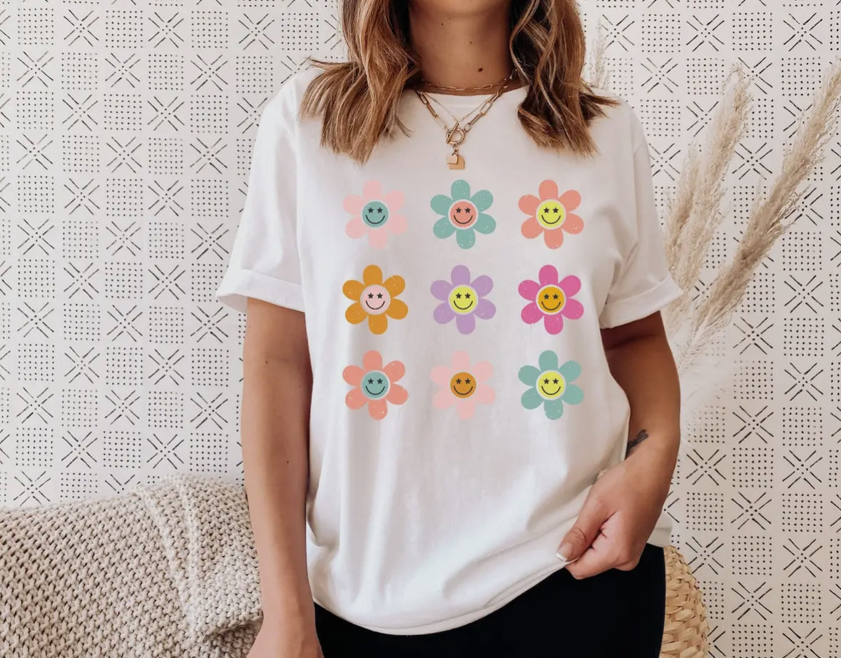 Retro Flower Tee