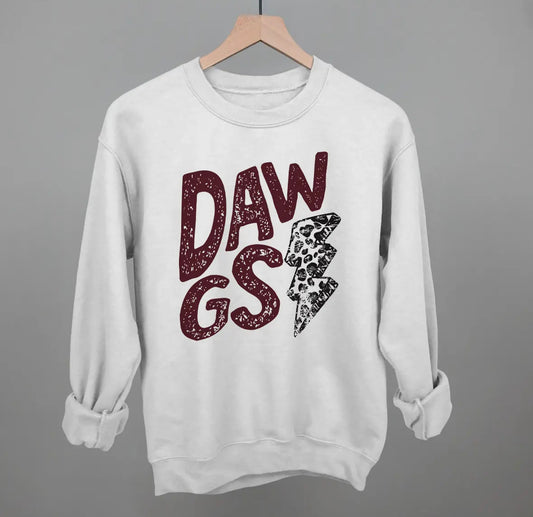 Dawgs Lightning Bolt Crewneck Sweatshirt