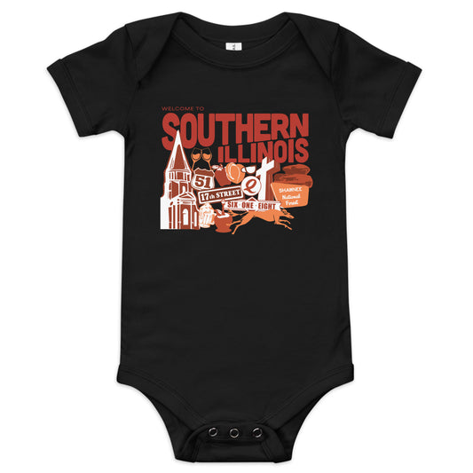 618 Day Baby Onesie Red